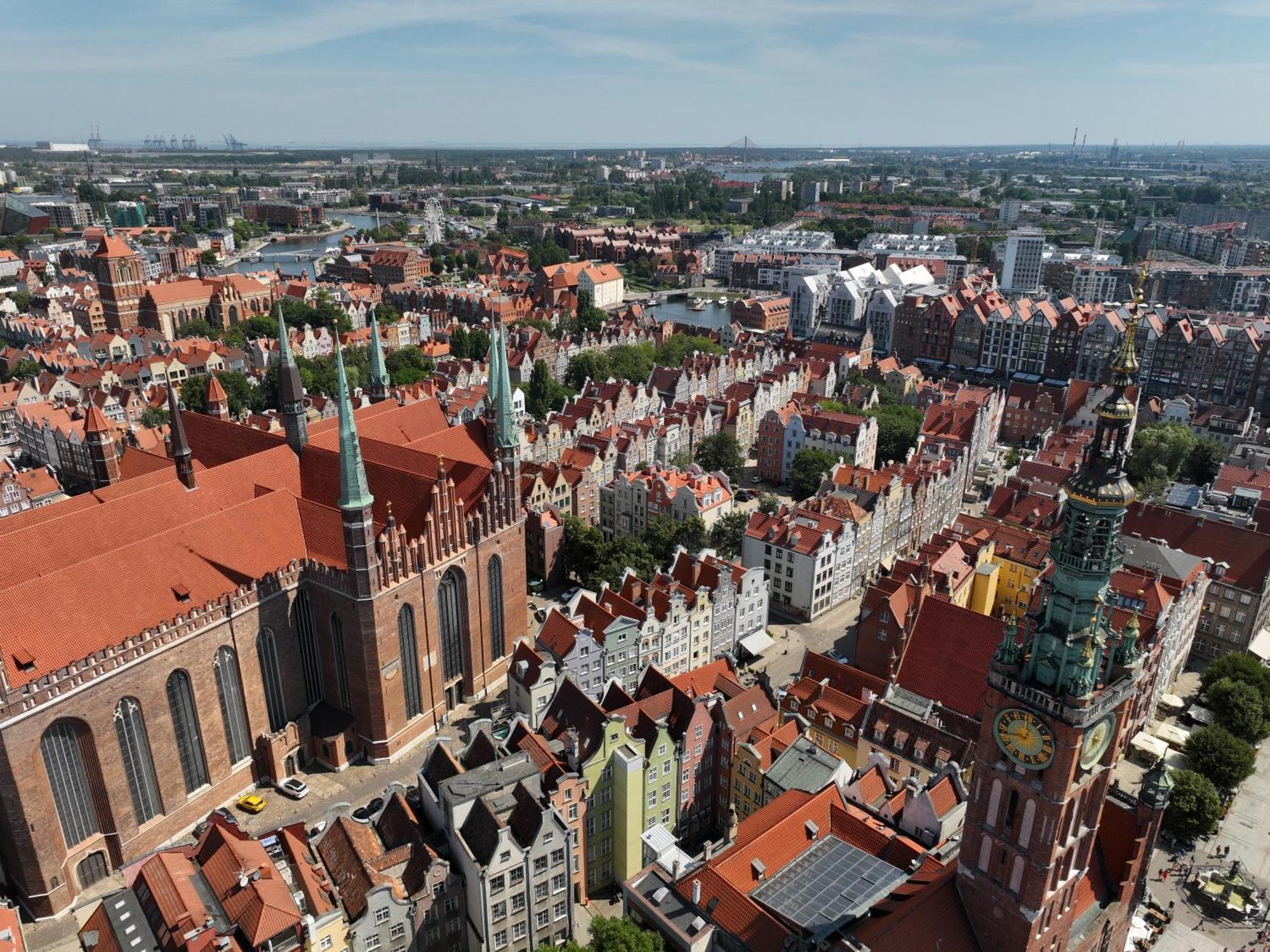 Baltic Gdansk Old Town Heart Aparthotel Bagian luar foto